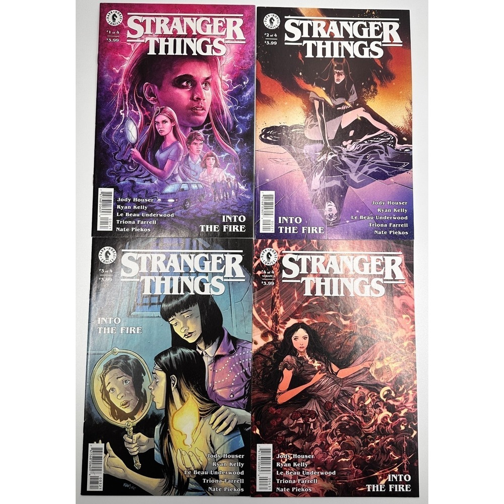 Stranger Things  INTO THE FIRE Comic Books Dark Horse LAMBERT ROE GORHAM CAGLE
